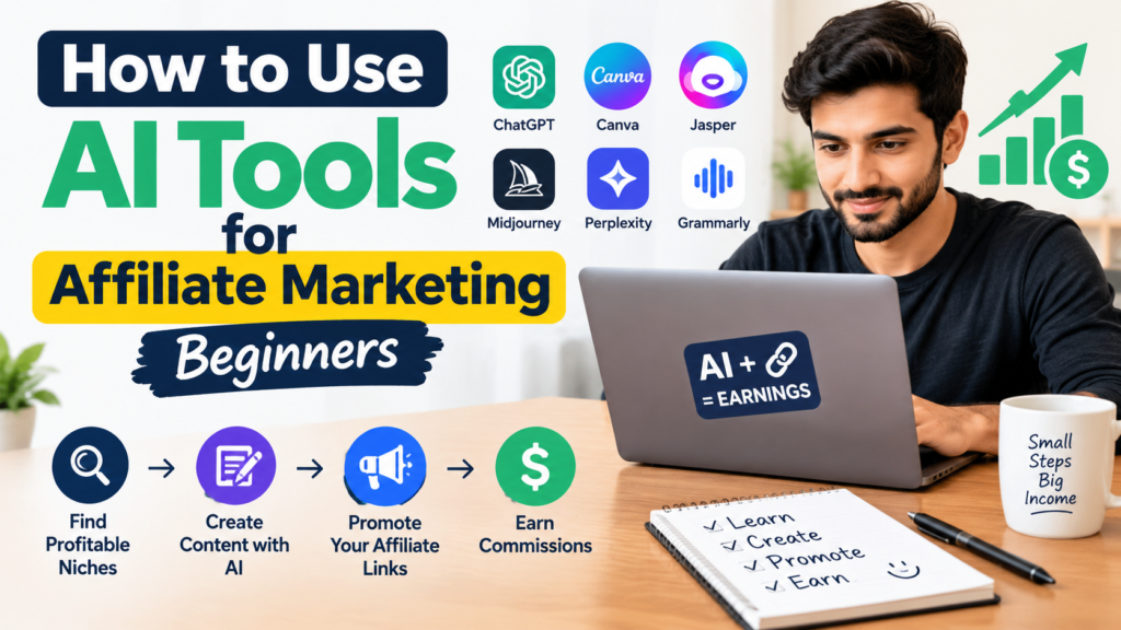 How to Use AI Tools for Affiliate Marketing Beginners