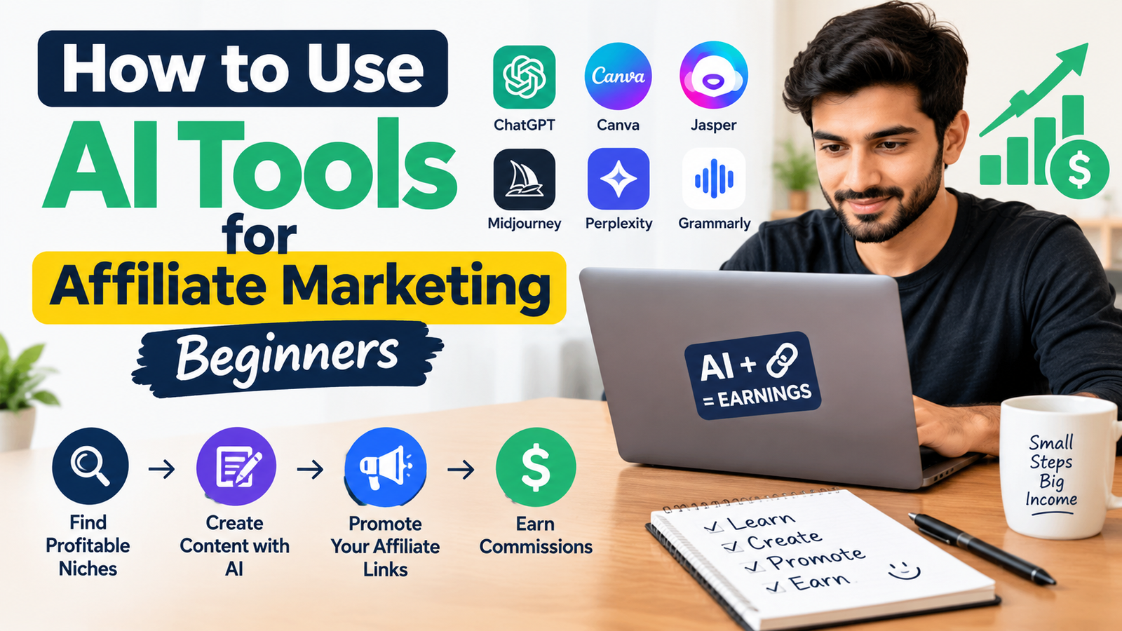 How to Use AI Tools for Affiliate Marketing Beginners
