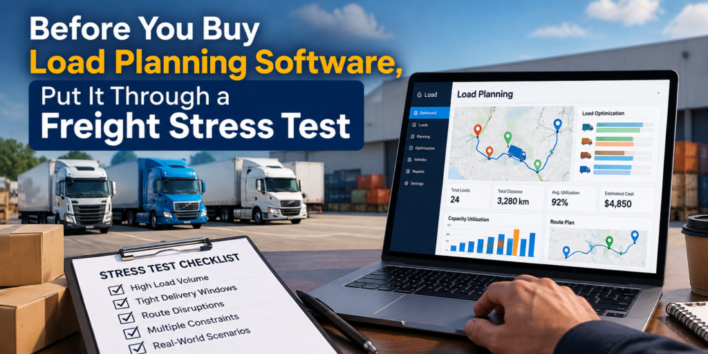 Before You Buy Load Planning Software, Put It Through a Freight Stress Test