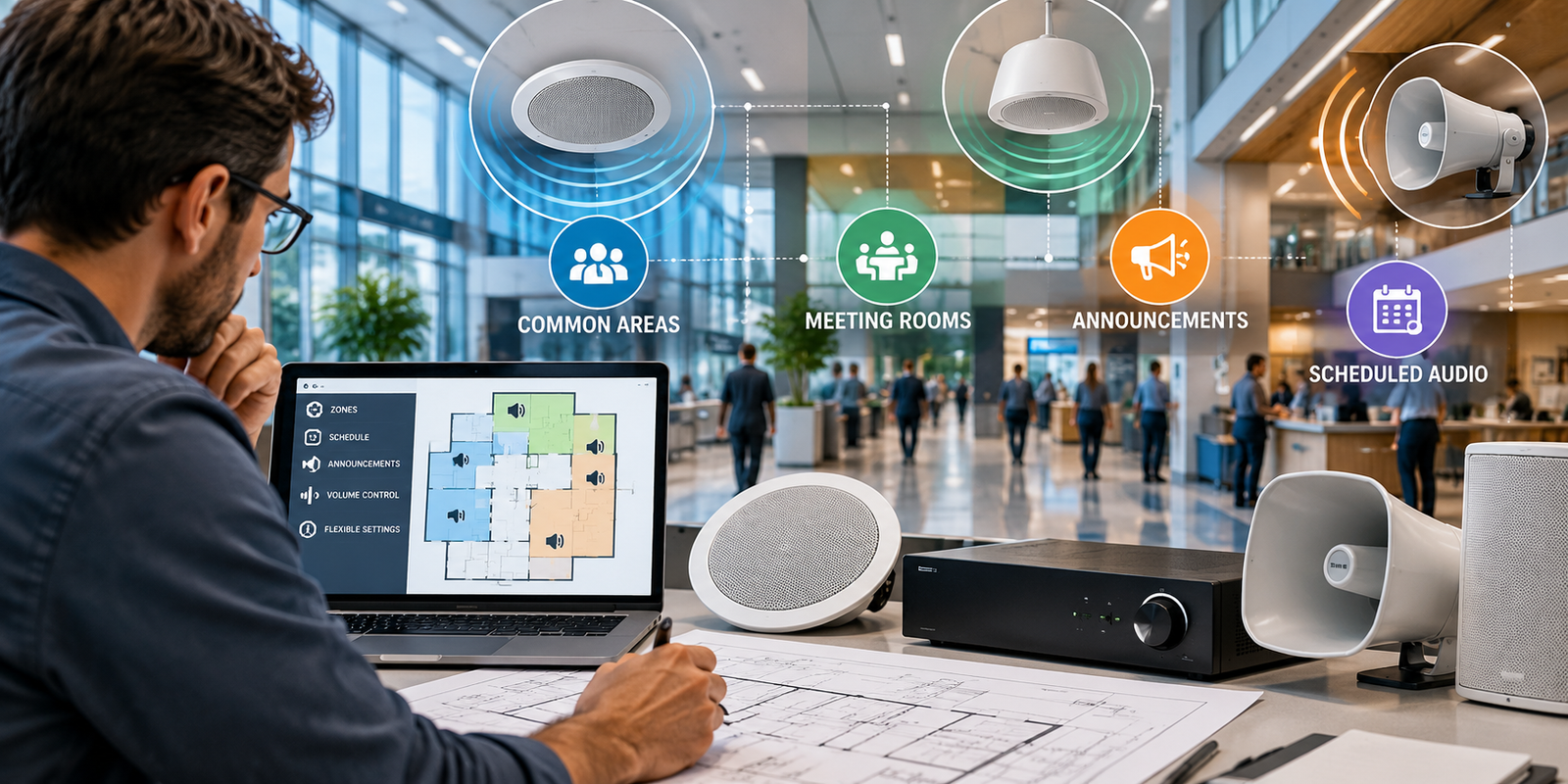 How to Plan Clear, Flexible Audio for Busy Facilities