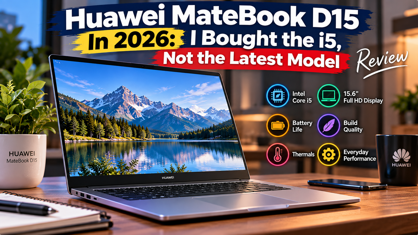 Huawei Matebook D15 In 2026: I Bought the i5, Not the Latest Model Review