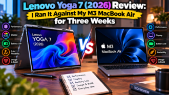 Lenovo Yoga 7 (2026) Review: I Ran It Against My M3 MacBook Air for Three Weeks