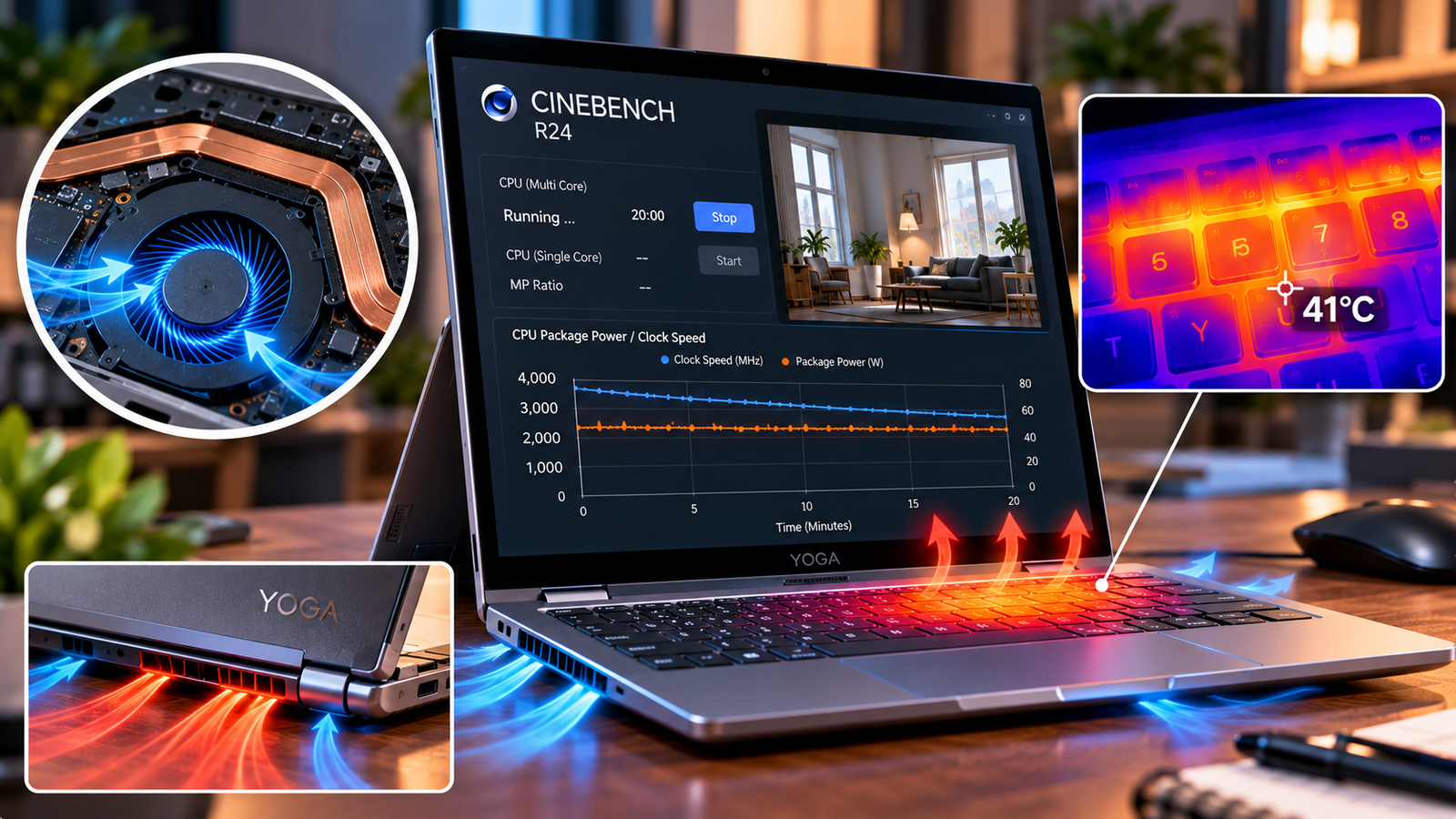 Lenovo Yoga Thermal Performance Showcase