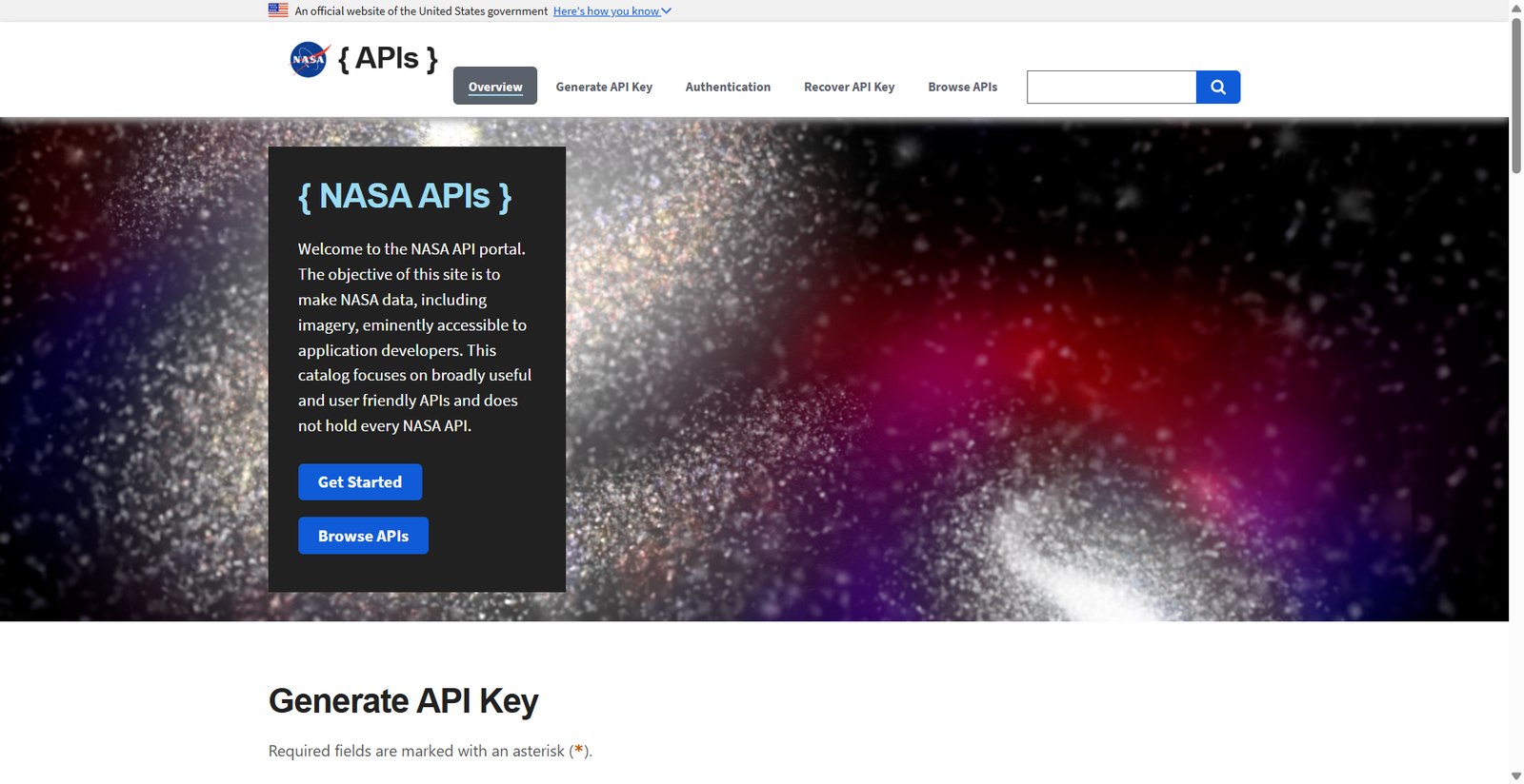 NASA API