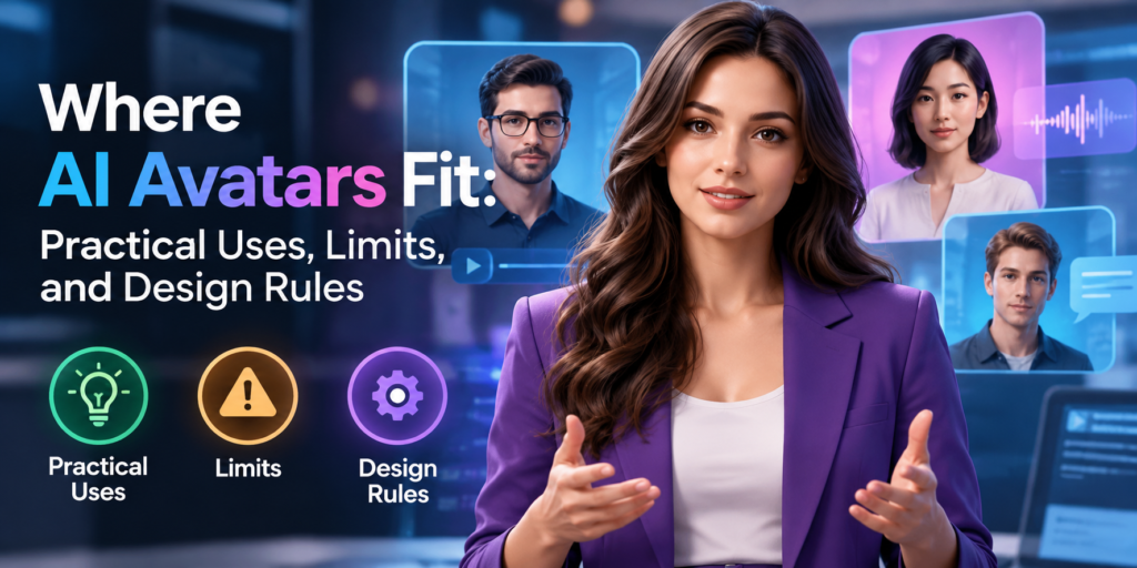 Where AI Avatars Fit: Practical Uses, Limits, and Design Rules