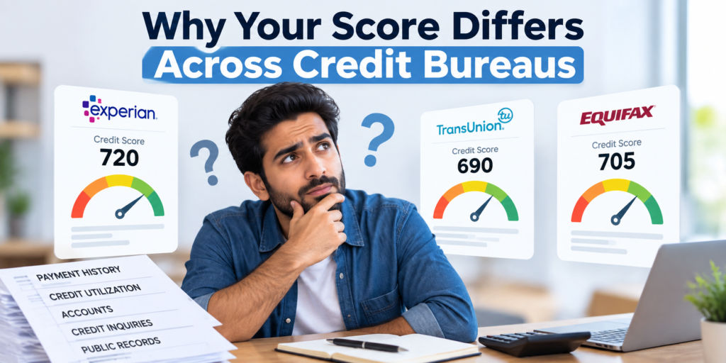 Why Your Score Differs Across Credit Bureaus